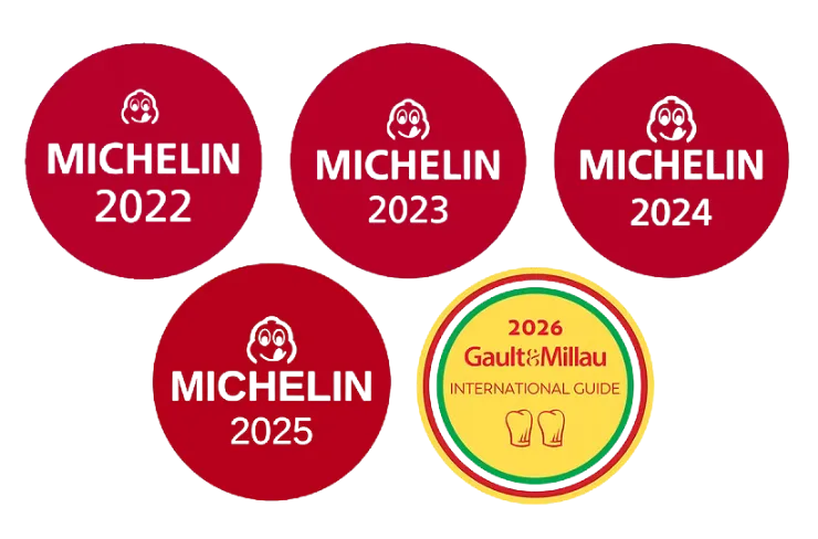 Anerkennung von Michelin Bib Gourmand und Gault&Millau