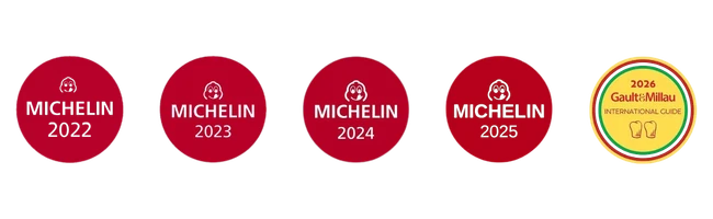 Anerkennung von Michelin Bib Gourmand und Gault&Millau