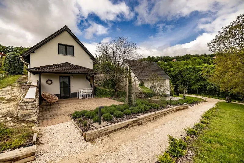 Ein Pressehaus und Garten in Casa Christa